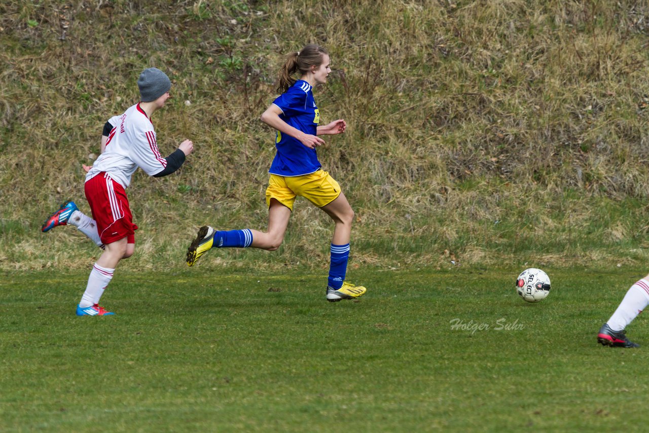 Bild 328 - B-Juniorinnen Tus Tensfeld - TSV Gnutz o.W. : Ergebnis: 1:3